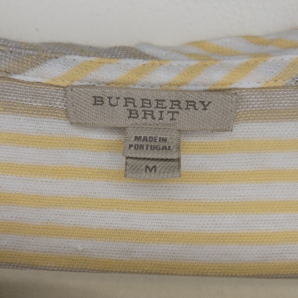 Burberry Brit Monogram Striped Short Sleeve Top - Picture 6 of 7